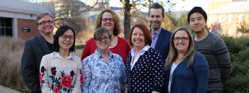 Image of C. Edward Watson, Janet Frick, Kacy Welsh, Sherry Clouser, Denise Domizi, Chase Hagood, Jiangmei May Yuan
