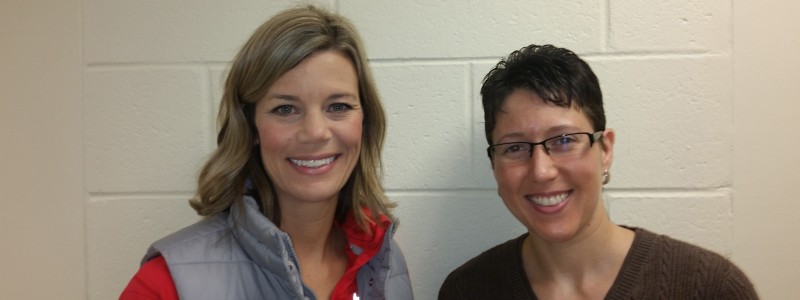 Image of Stephanie da Silva and Katherine White