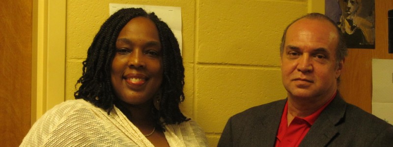 Image of Hema Oshoone Mason and Mark Thomas